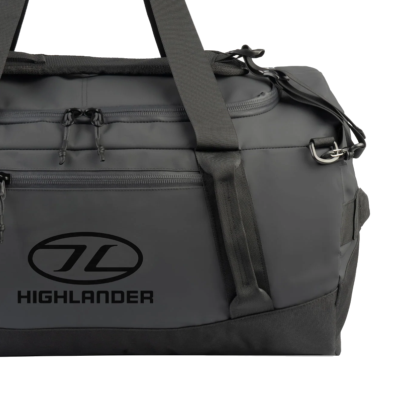 Highlander hauler 65 weekendtas - black