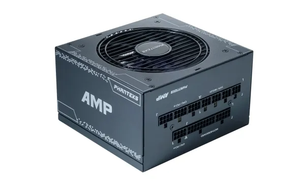 PHANTEKS AMP GH 850W 80 PLUS Gold-strømforsyning, PCIe 5.1, ATX 3.1 - 850 Watt, sort