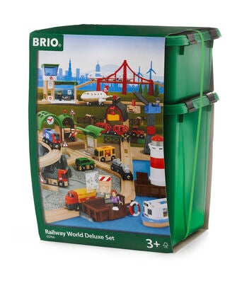 BRIO World 33766 World Deluxe Togbanesett