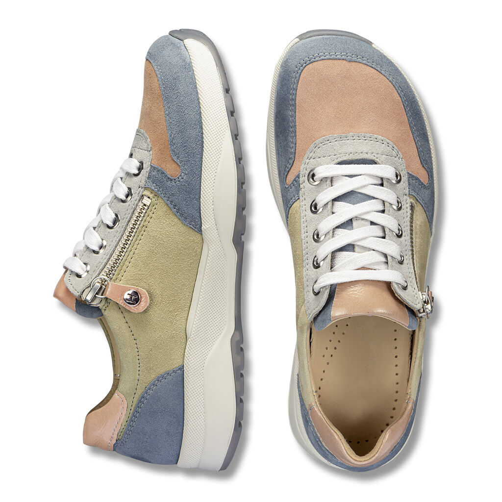 DAMEN - Sneaker NIZZA blau-beige