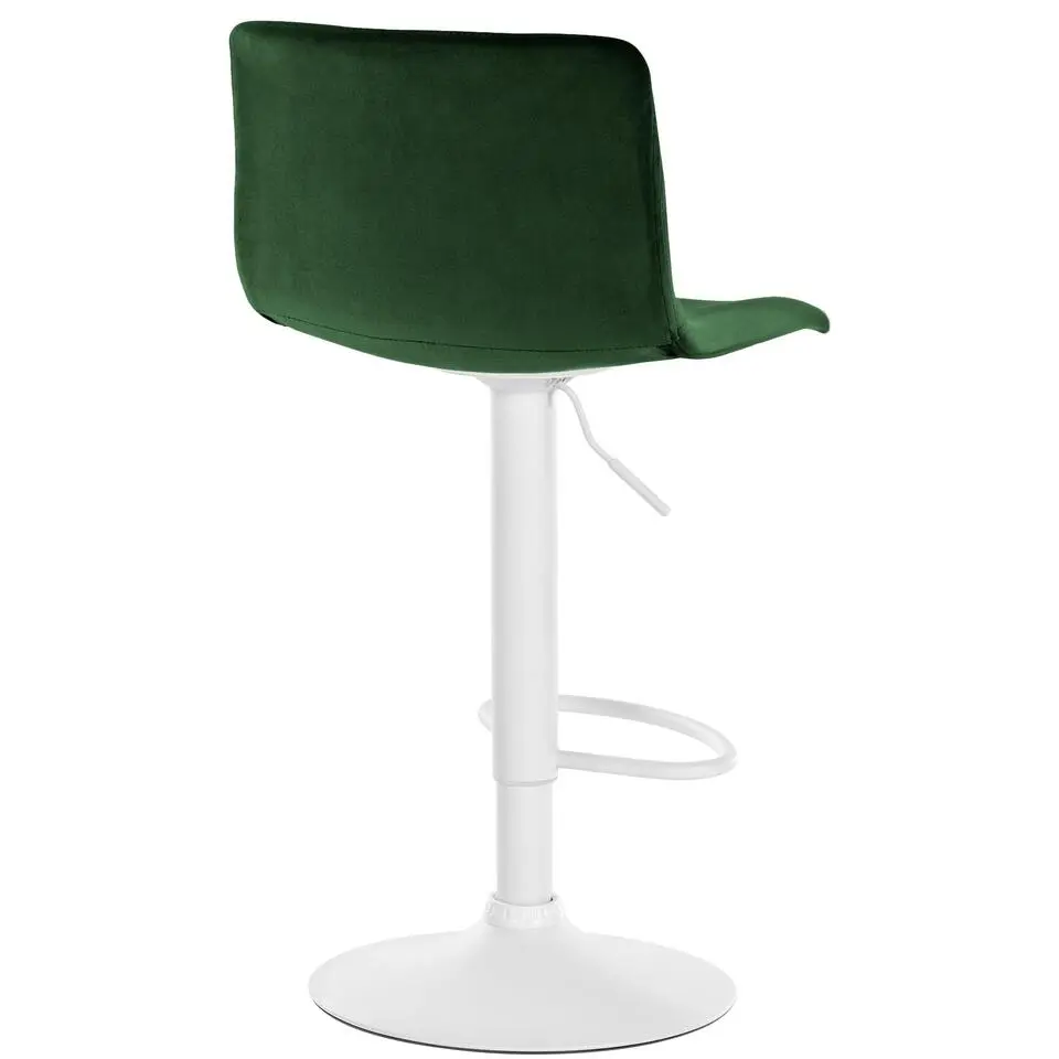 CLP Barkruk Hover Fluweel - groen