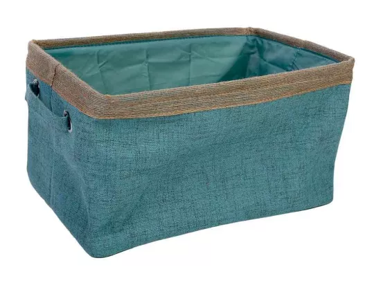 Panier de rangement en tissu 36x24x20