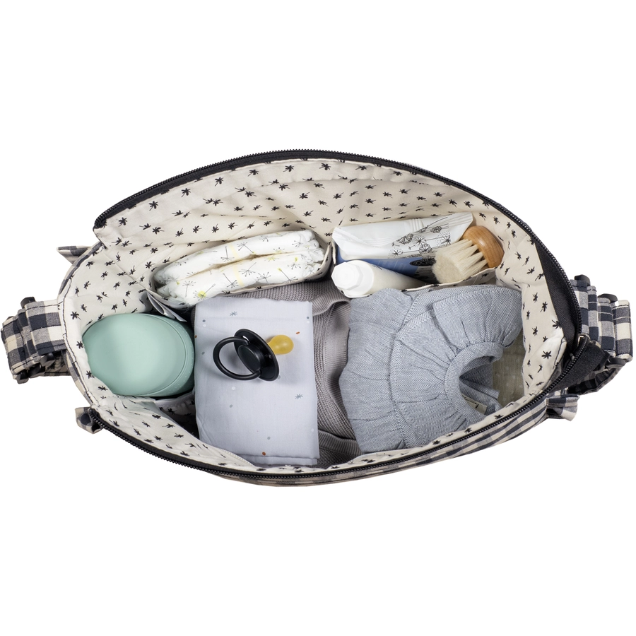 Walking Mum Wickeltasche Remy schwarz
