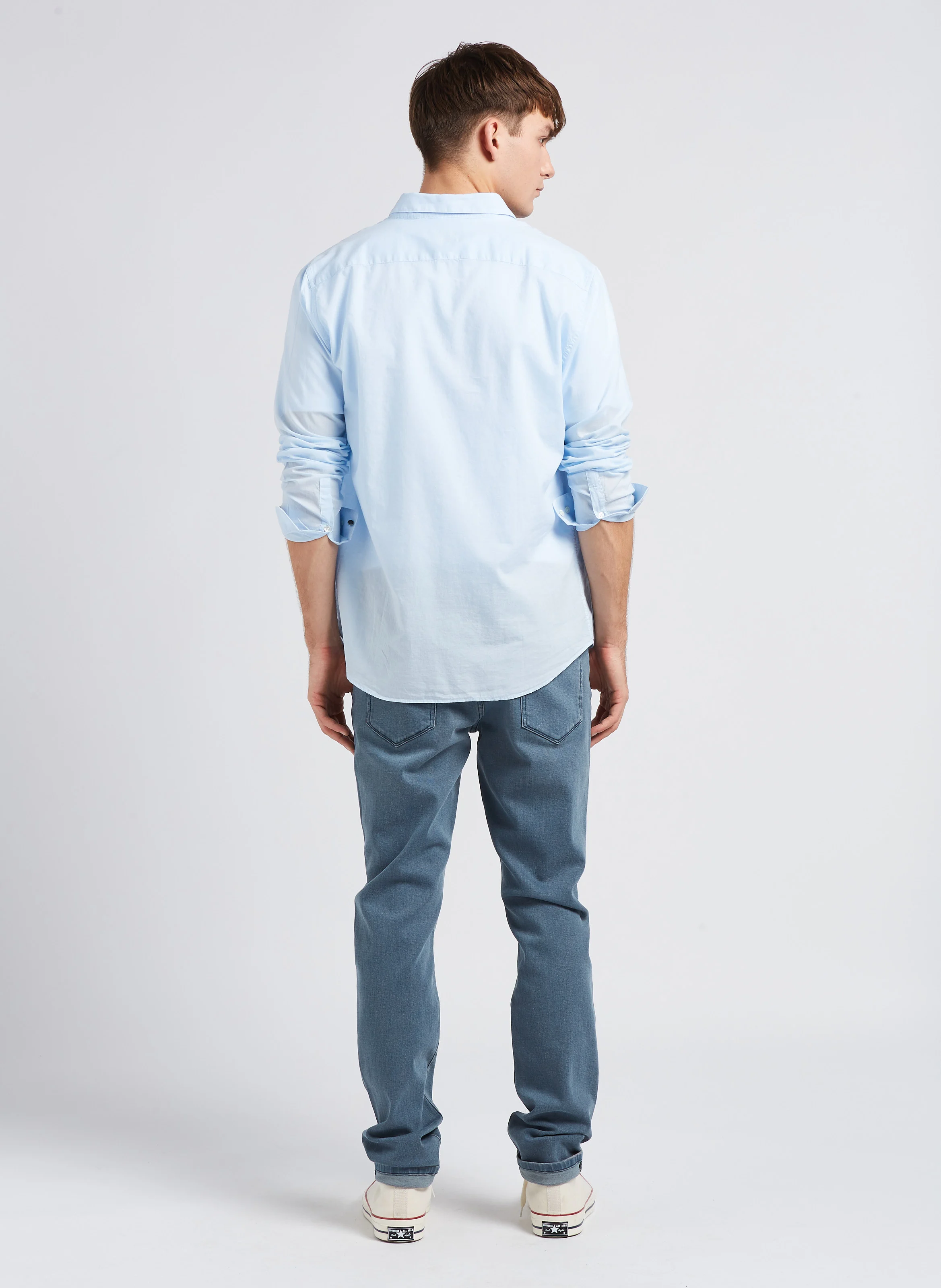 Jean slim en coton bio stretch| Bleu
