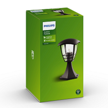 Philips Tuinsokkel MyGarden Creek Zwart 60W