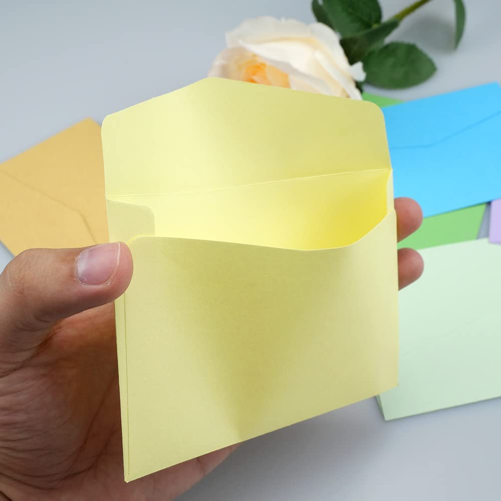(50er Set) C5 Couverts Bunte Brief Umschläge mit Rundschnitt Façon 110g/m² - Assortiert