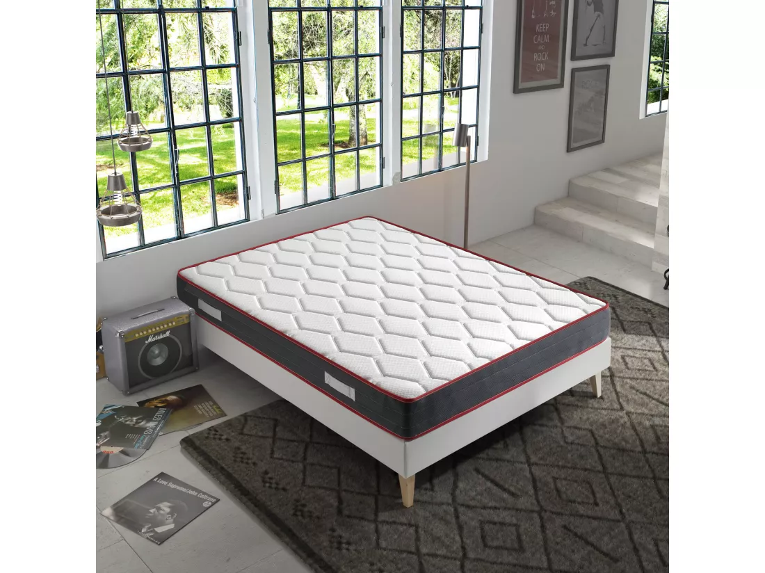 Matelas Ergo-Therapy 160x200 cm à mémoire de Forme, 18 cm Épaisseur
