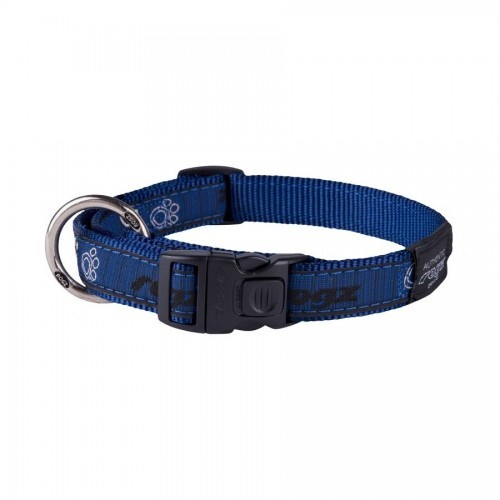 Colar ajustável Rogz Graphic Navy Claws