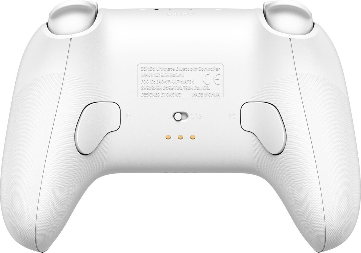 8Bitdo - Ultimate Trådløs Controller Inkl. Ladestation - Bluetooth - Hvid