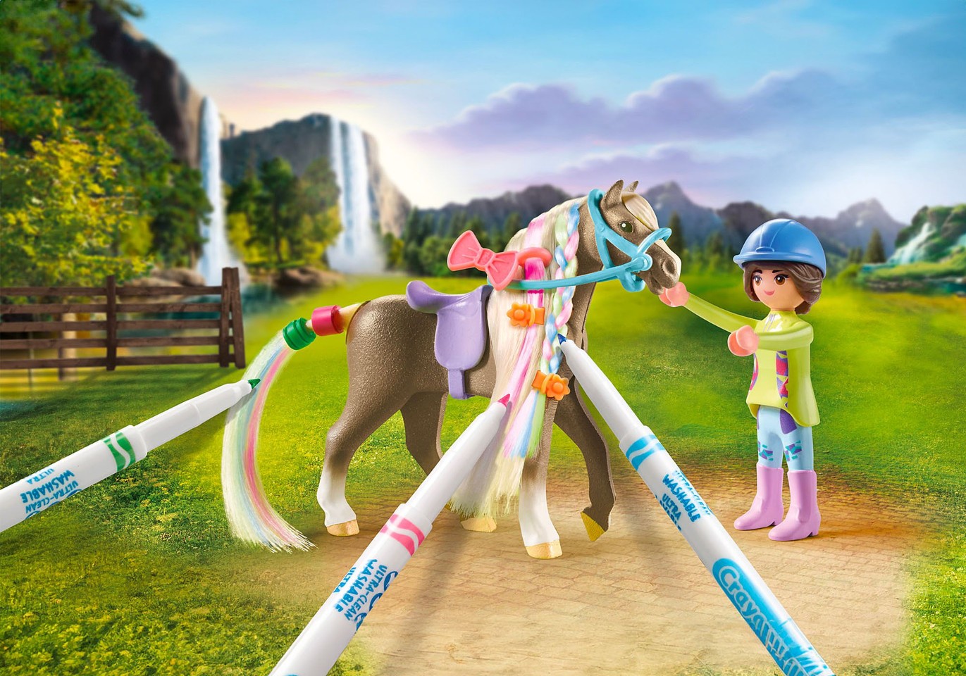 Playmobil - Washable Horse Set (71640)