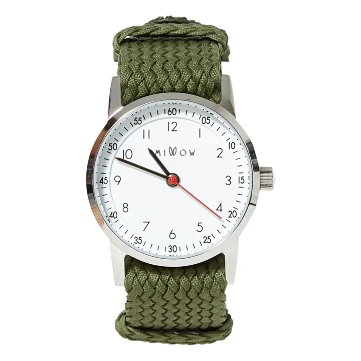 Millow Montre Classique | Vert kaki