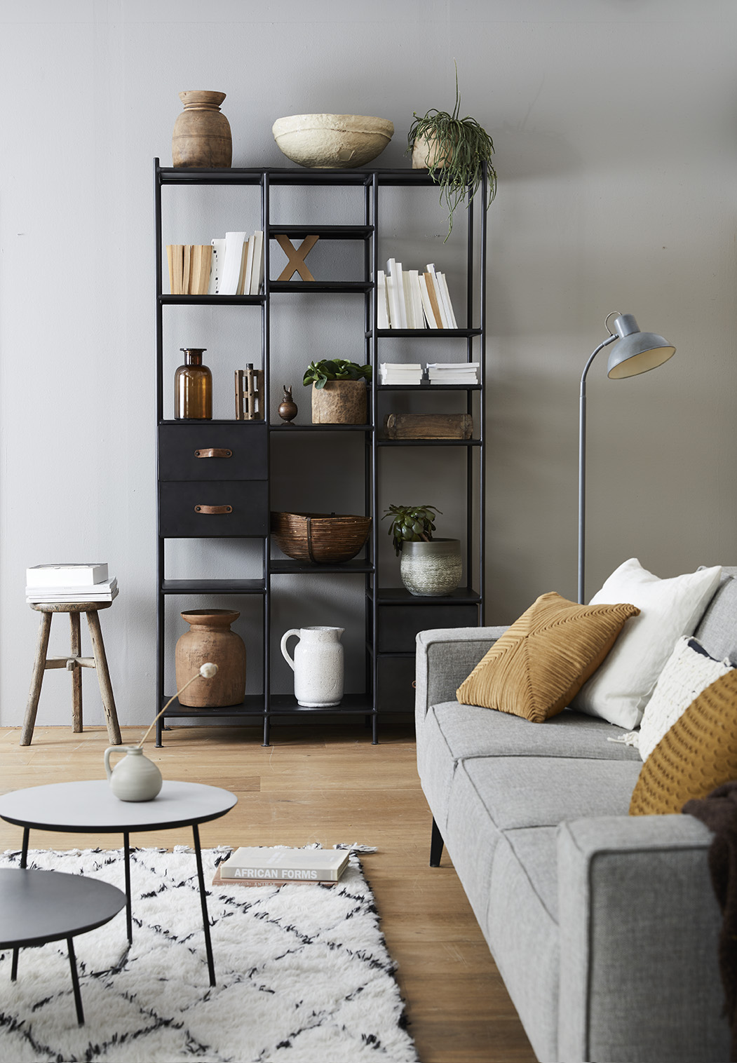 Vloerlamp Office Soft Grey