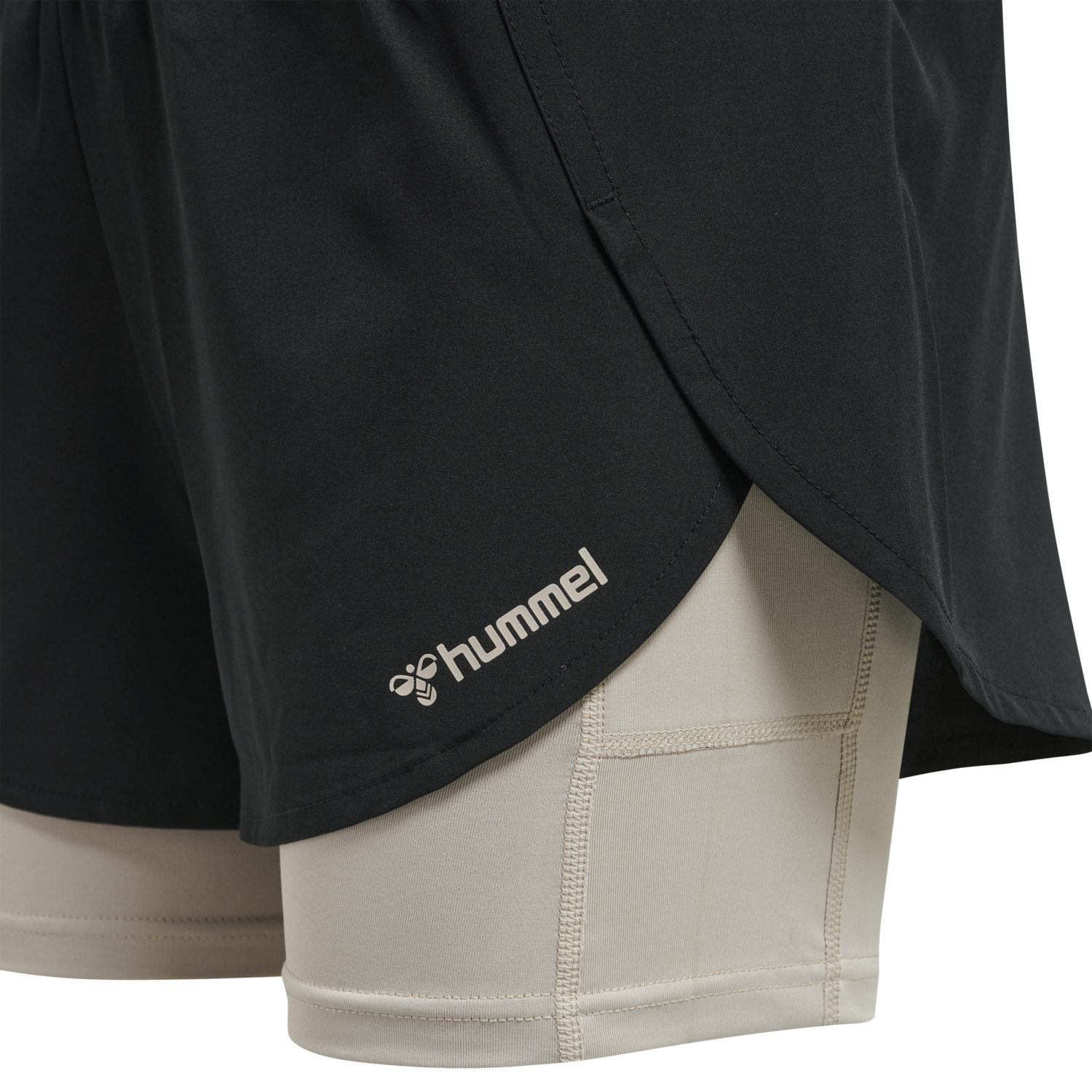 hmlMT TRACK 2 IN 1 SHORTS