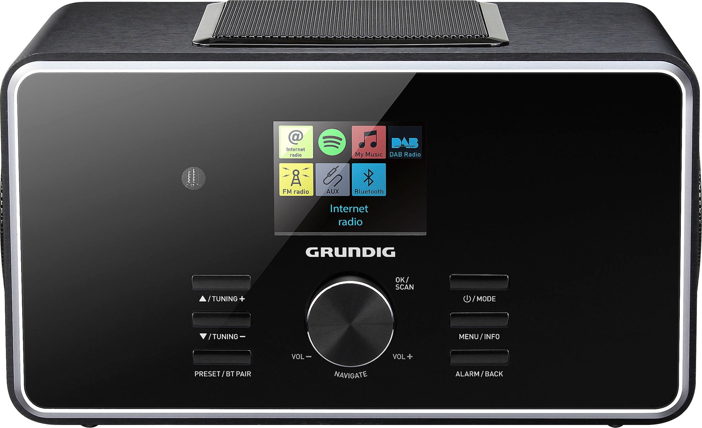 Grundig Digitalradio (DAB+) »DTR 6000 X« (Bluetooth | WLAN Digitalradio (DAB+) | FM-Tuner mit RDS | Internetradio 28 W)