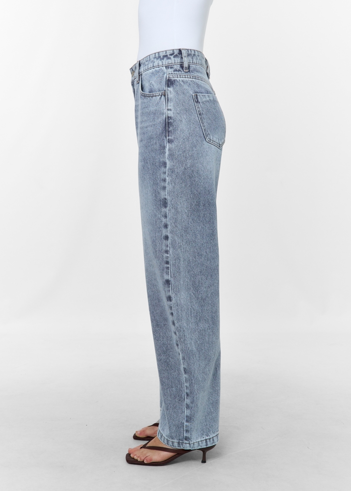 Balloon jeans sea blauw