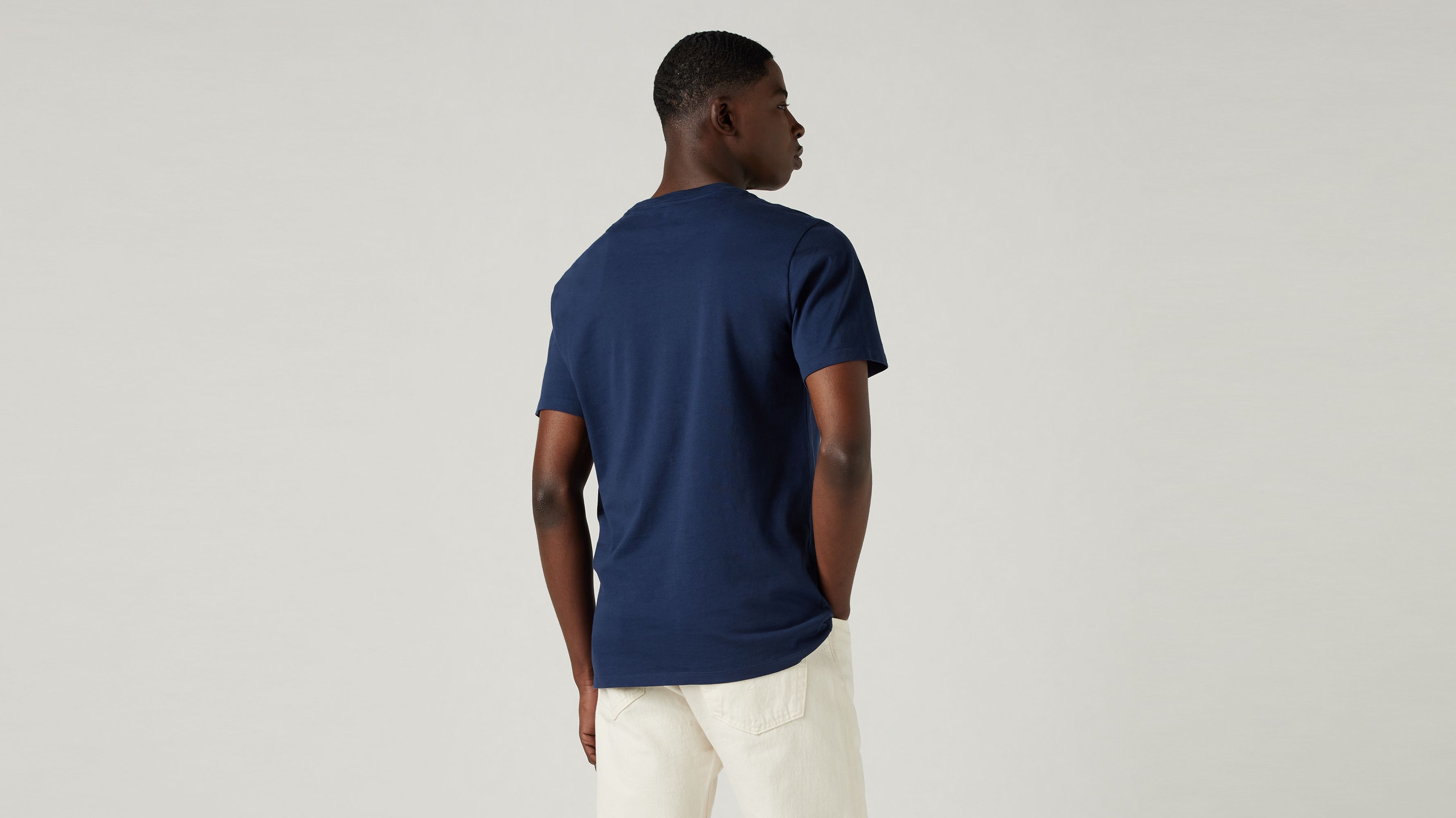 Classic Graphic Tee - Dress Blues - Bleu