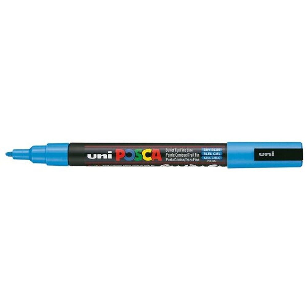 Køb Posca Uni Marker PC-3M Sky Blue