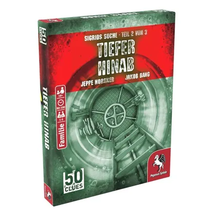 Pegasus Spiele 50 Clues – Tiefer hinab (Sigrids Suche, Teil 2 von 3)