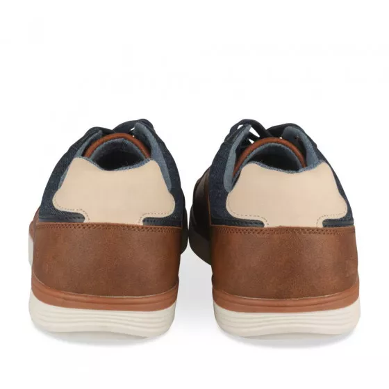 Baskets MARRON DENIM SIDE