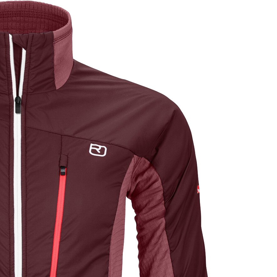 ORTOVOX Westalpen Swisswool Hybridjacke Damen winetasting