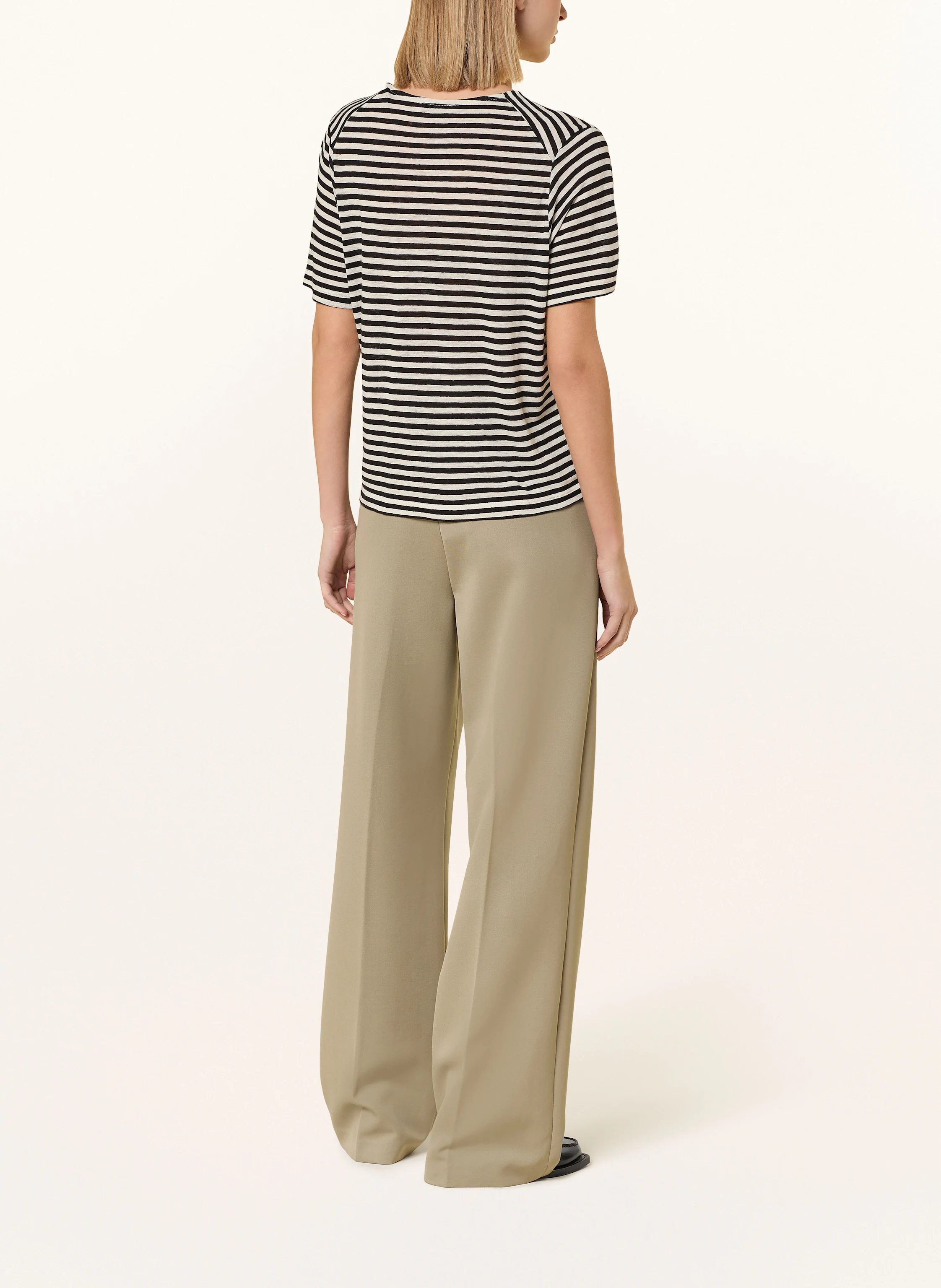 Marc O'Polo T-Shirt mit Leinen