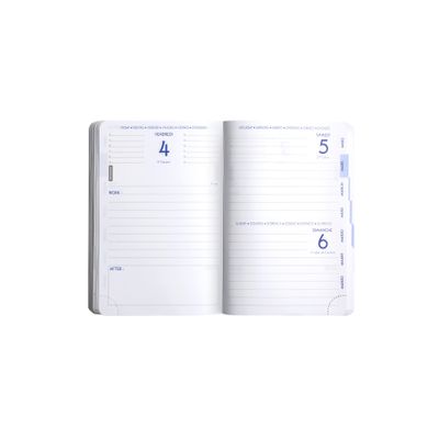 Agenda Classic - 1 jour par page - 10 x 15 cm - bleu - Exacompta