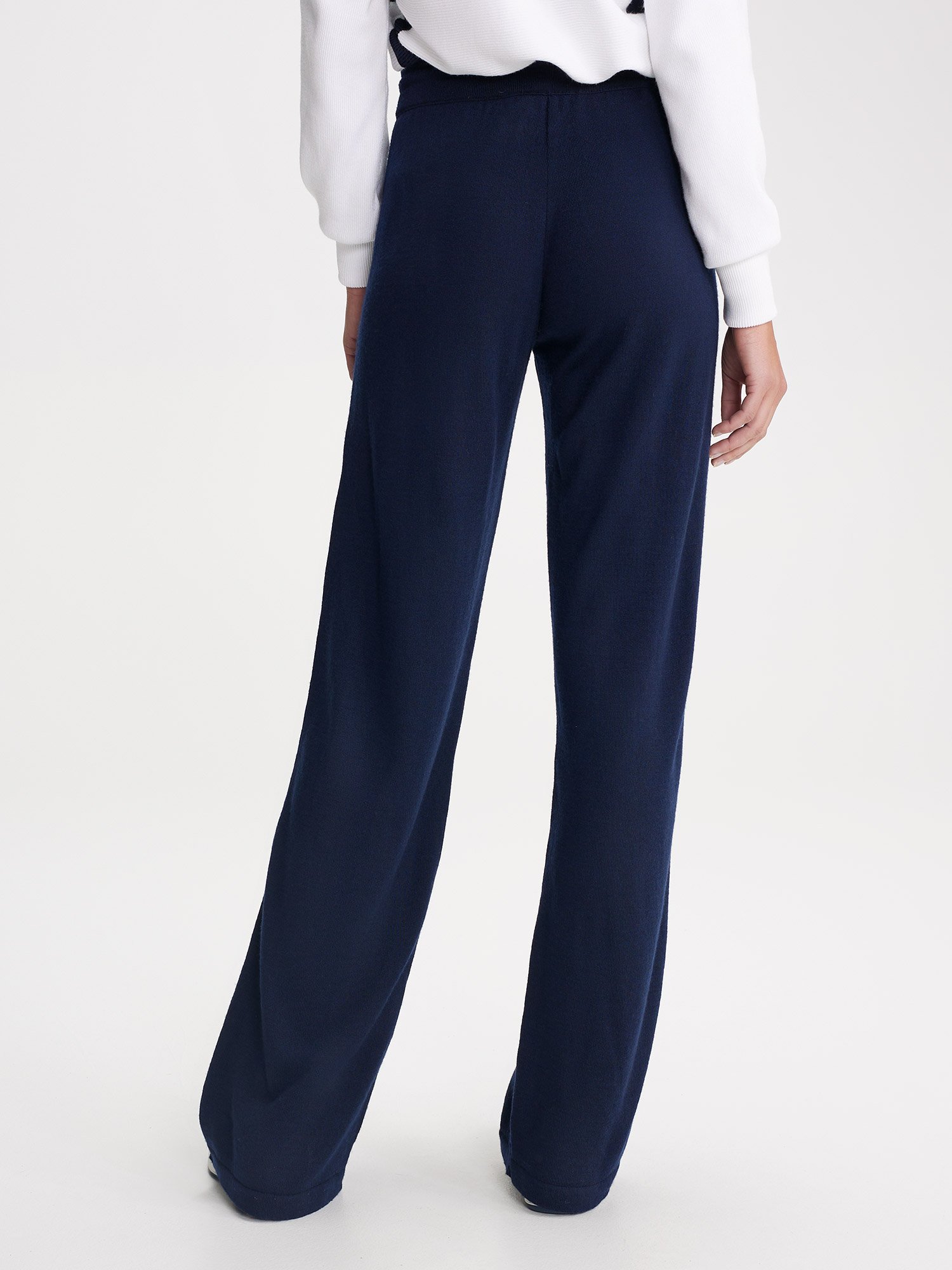 Pantalon Confort Femme Bleu Marine
