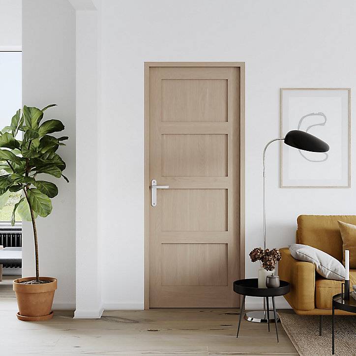 Bloc-porte Connemara H.204 x l.73 cm, poussant gauche