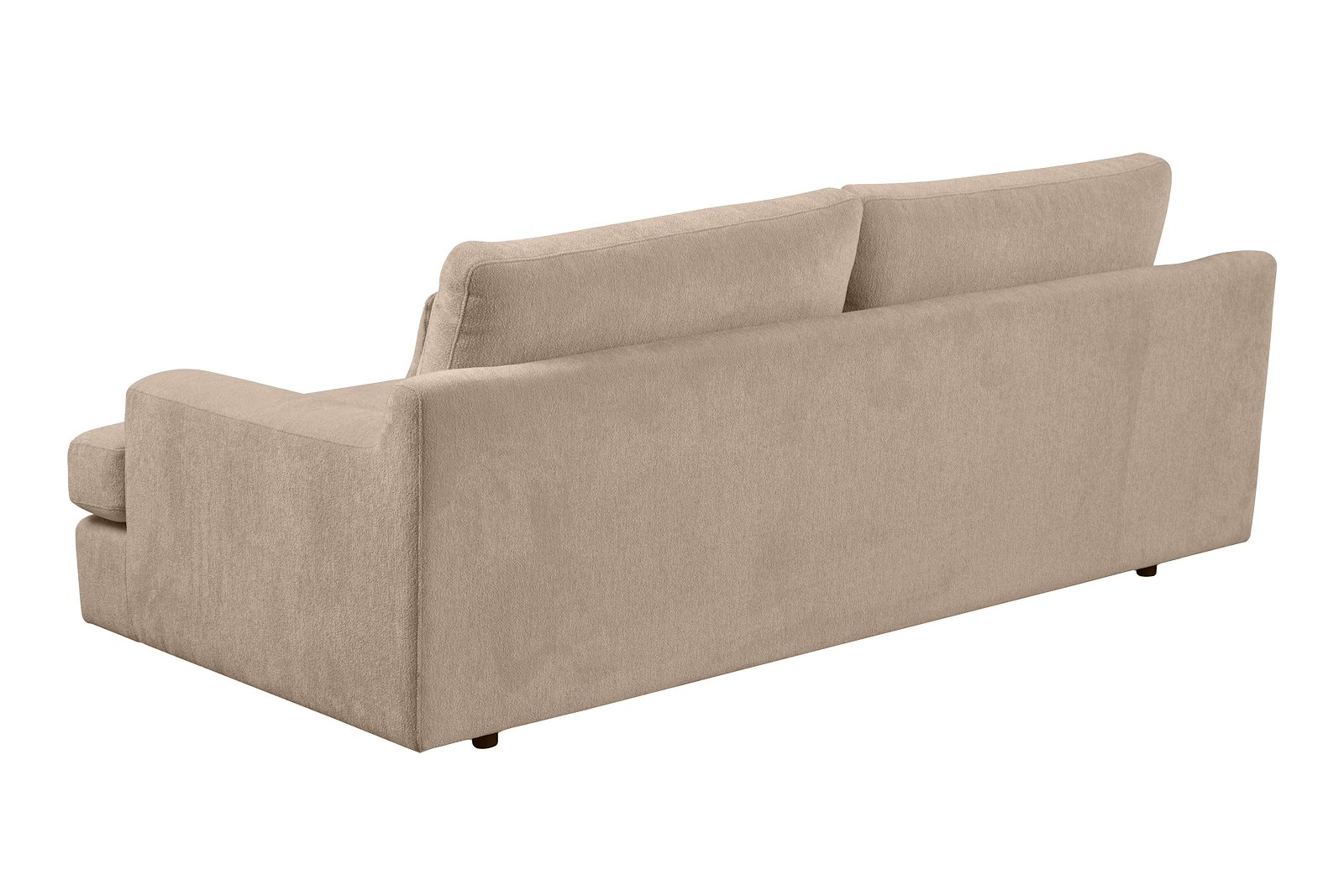 Roma 3-seter Tekstil Raven 30 Beige med sorte ben