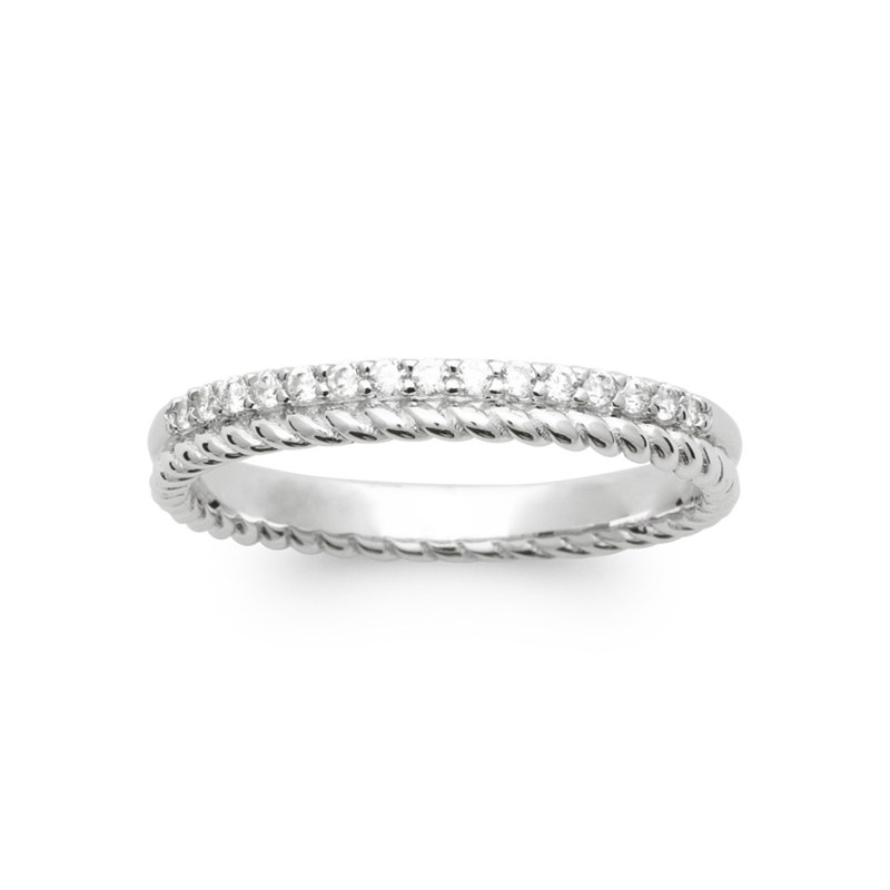 Bague Femme - Argent 925 - Oxyde de zirconium