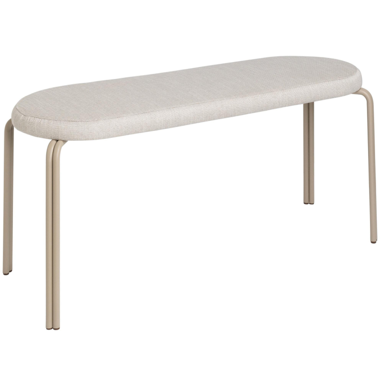 Broste Copenhagen Oda eetbank gestoffeerd 110 grey