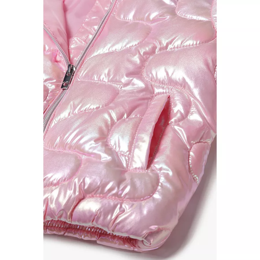 MINOTI Steppjacke mit Stehkragen Rosa