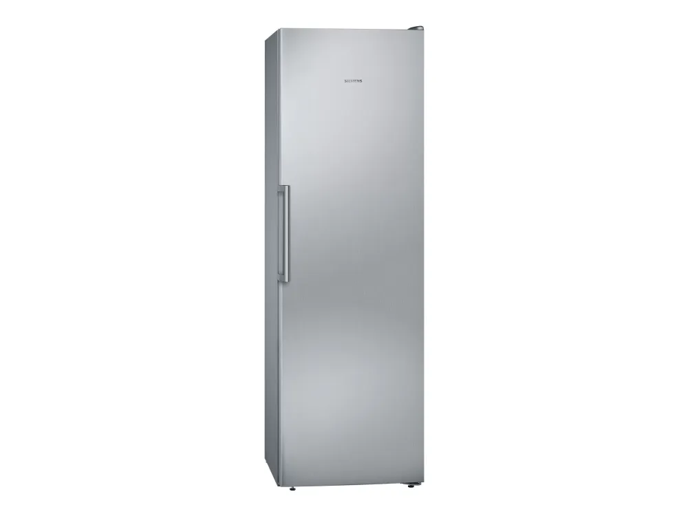 Siemens iQ300 GS36NVIEP - Fryser - stående - bredde: 60 cm - dybde: 65 cm - højde: 186 cm - 242 liter - Klasse E - inox-easyclean