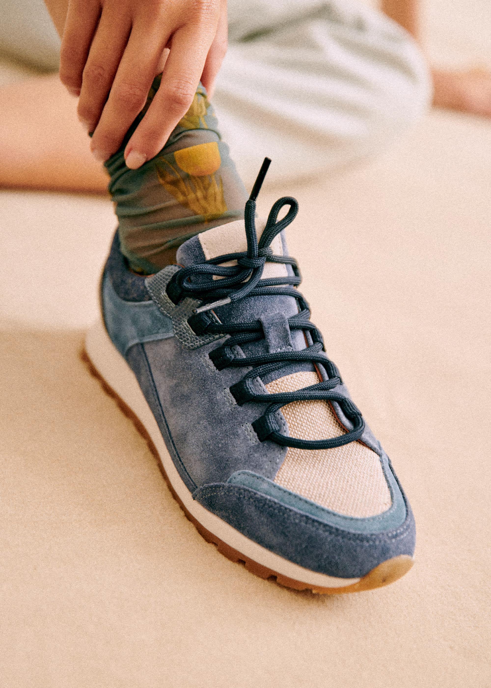 Sneakers Alex - Bleu Multicolore - SOULIERS/SOULIERS Mocassins 5906299
