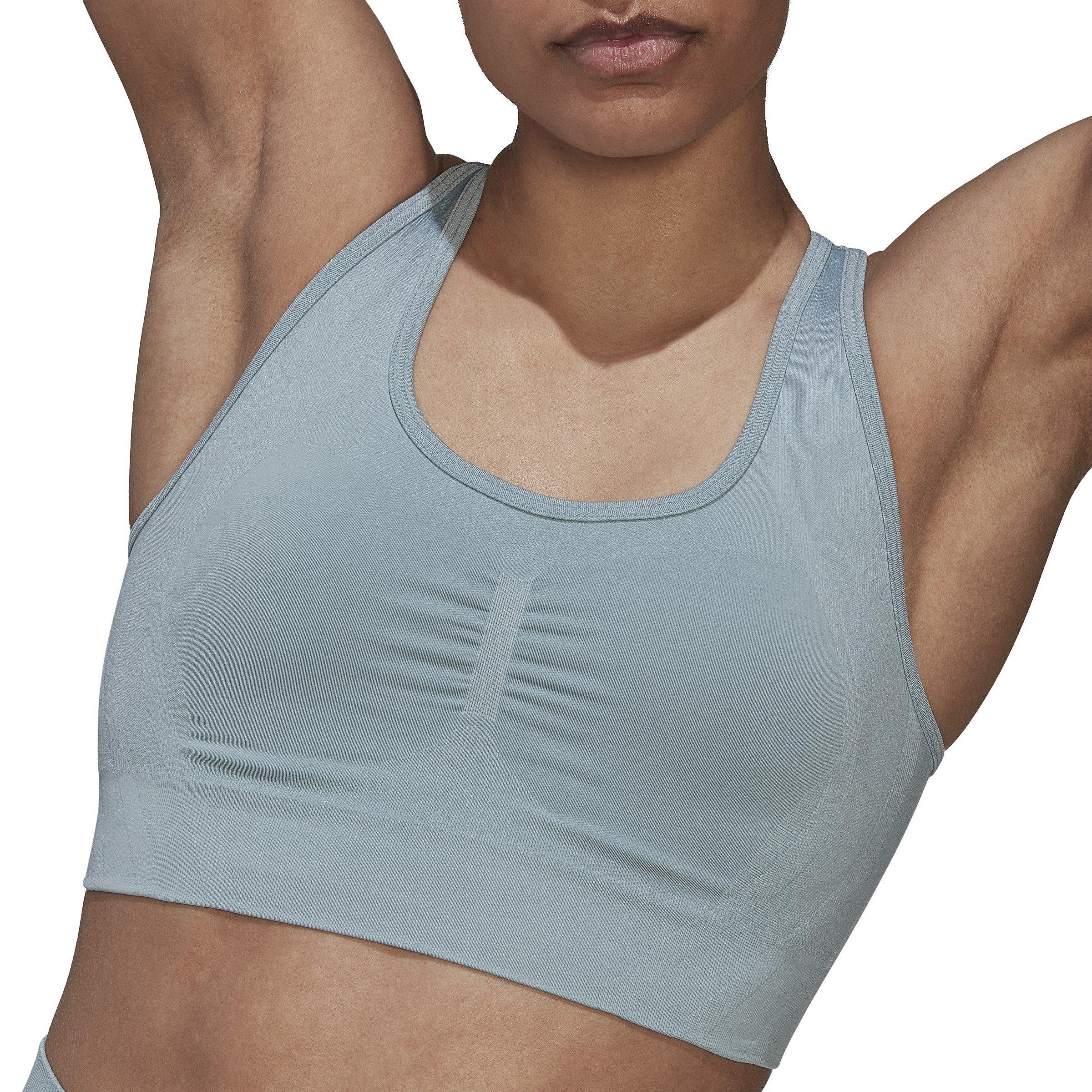 adidas Studio Two Tone Sports Bra Womens