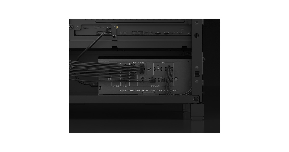 CorsairHX1200i SHIFT modulaire 1200 watt voeding   (Zwart, 1x 12V-2x6, 2x PCIe)