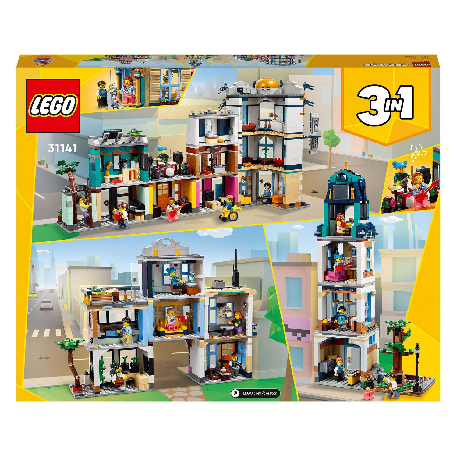 LEGO Creator 31141 Hoofdstraat