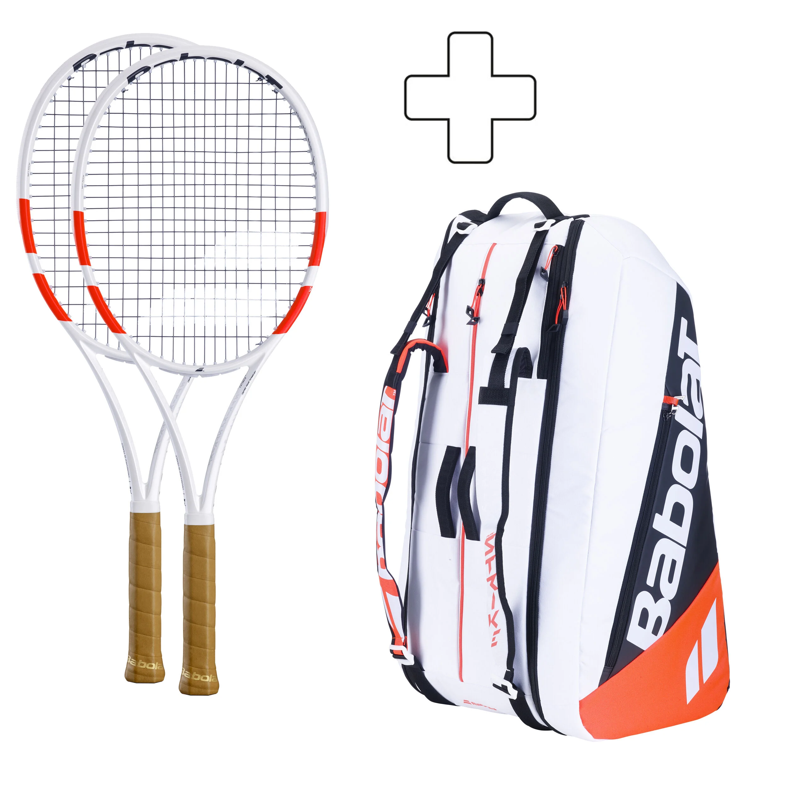 Babolat 2x Pure Strike 97 + Sac De Tennis