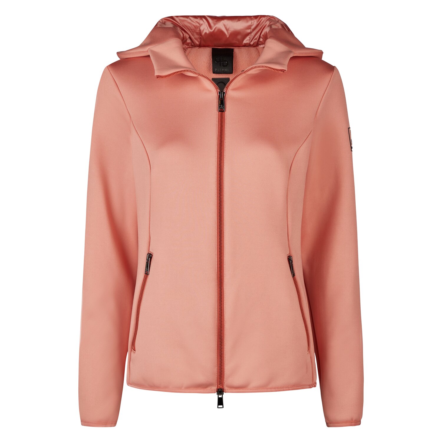 PIKEUR Selection Funktionsfleece-Jacke mit Kapuze - blossom