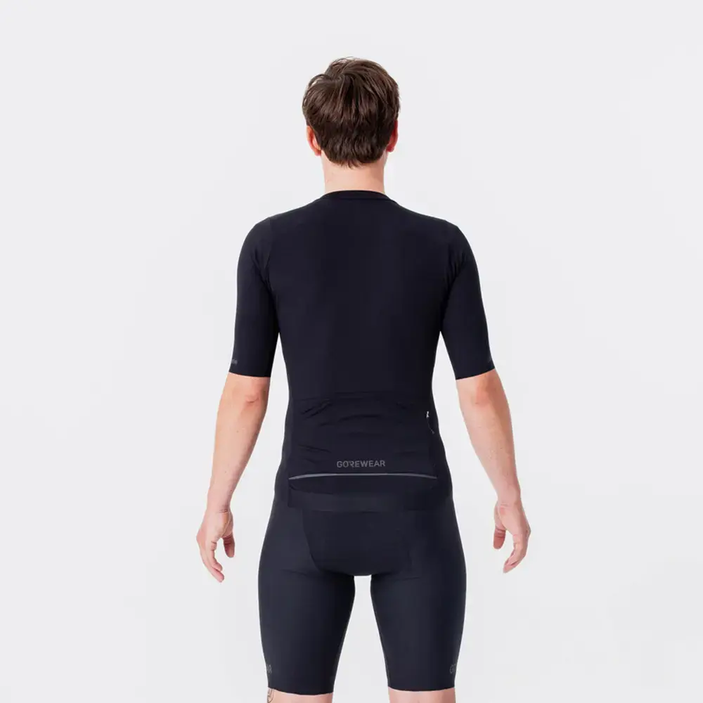 GORE Wear Distance Fietsshirt Korte Mouwen Zwart Heren