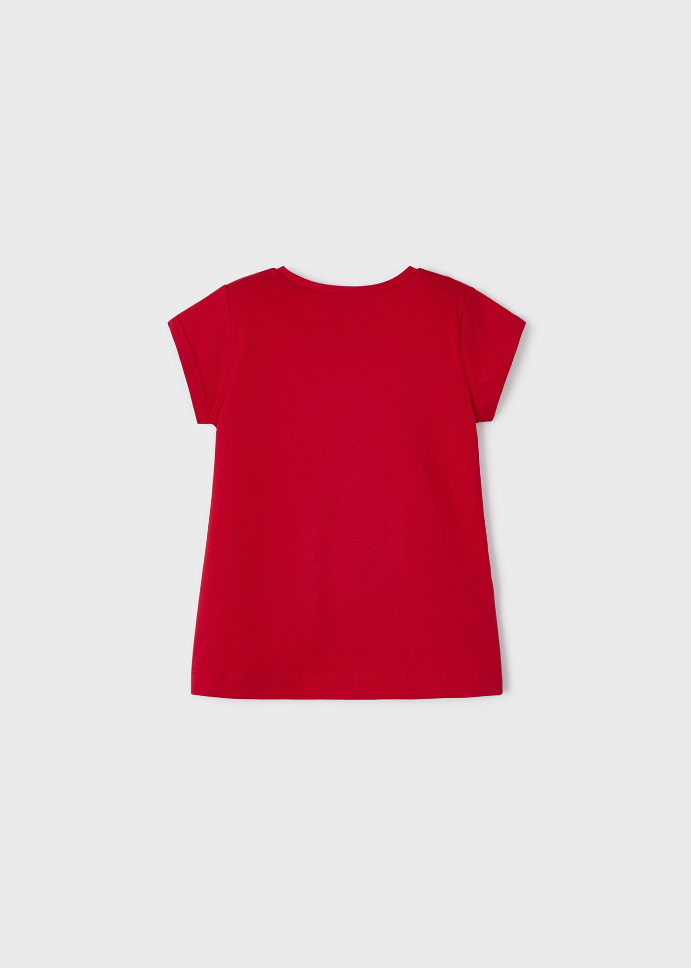 Camiseta feminina com estampa sustentável em algodão.