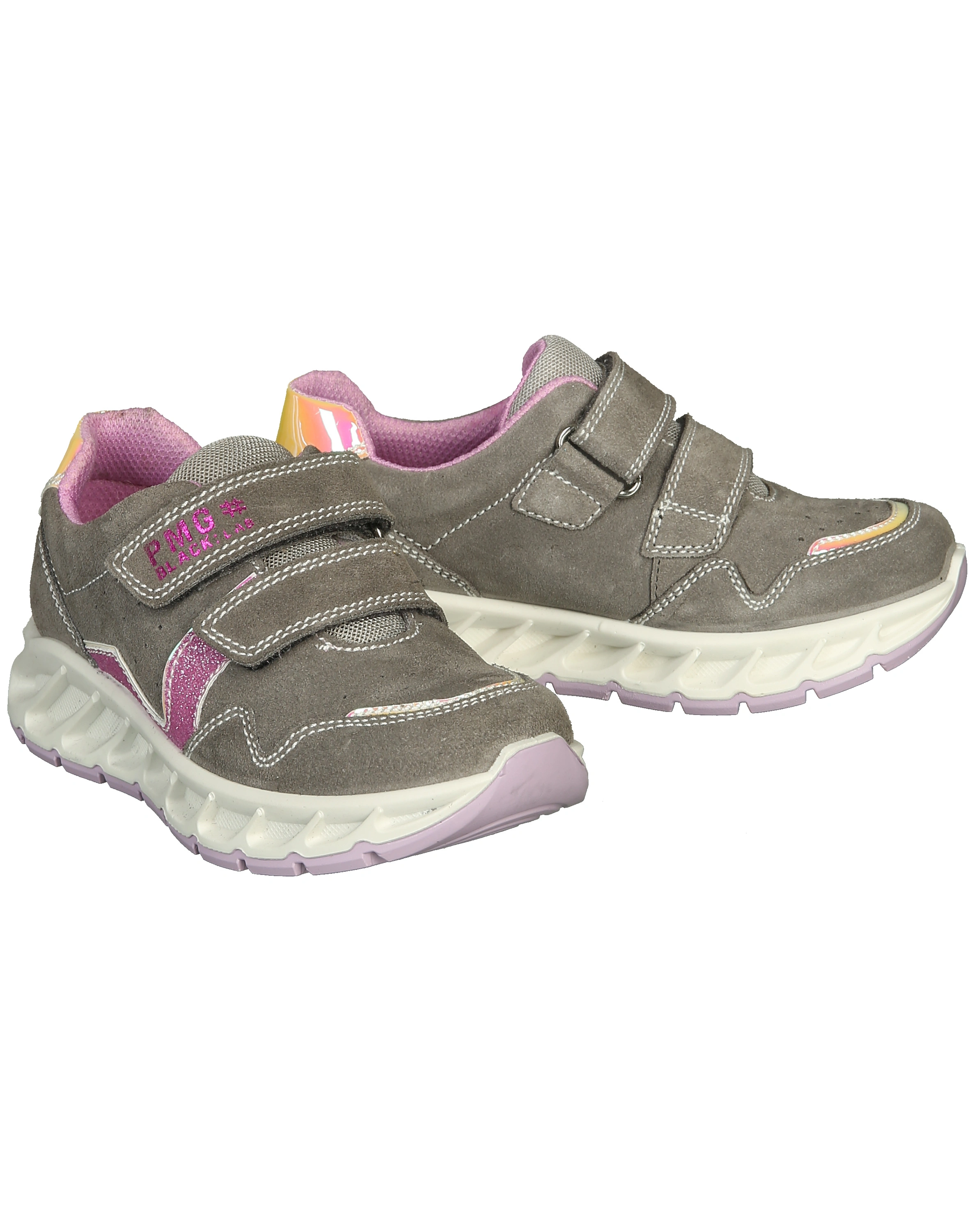 Klett-Halbschuhe EUGENO in pink/grau