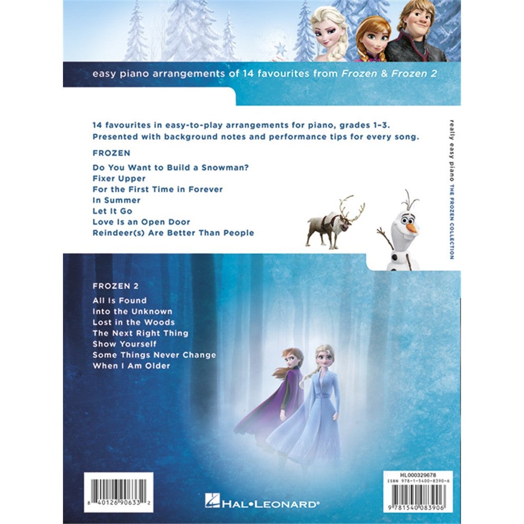 Hal Leonard Really Easy Piano The Frozen Collection songboek voor piano