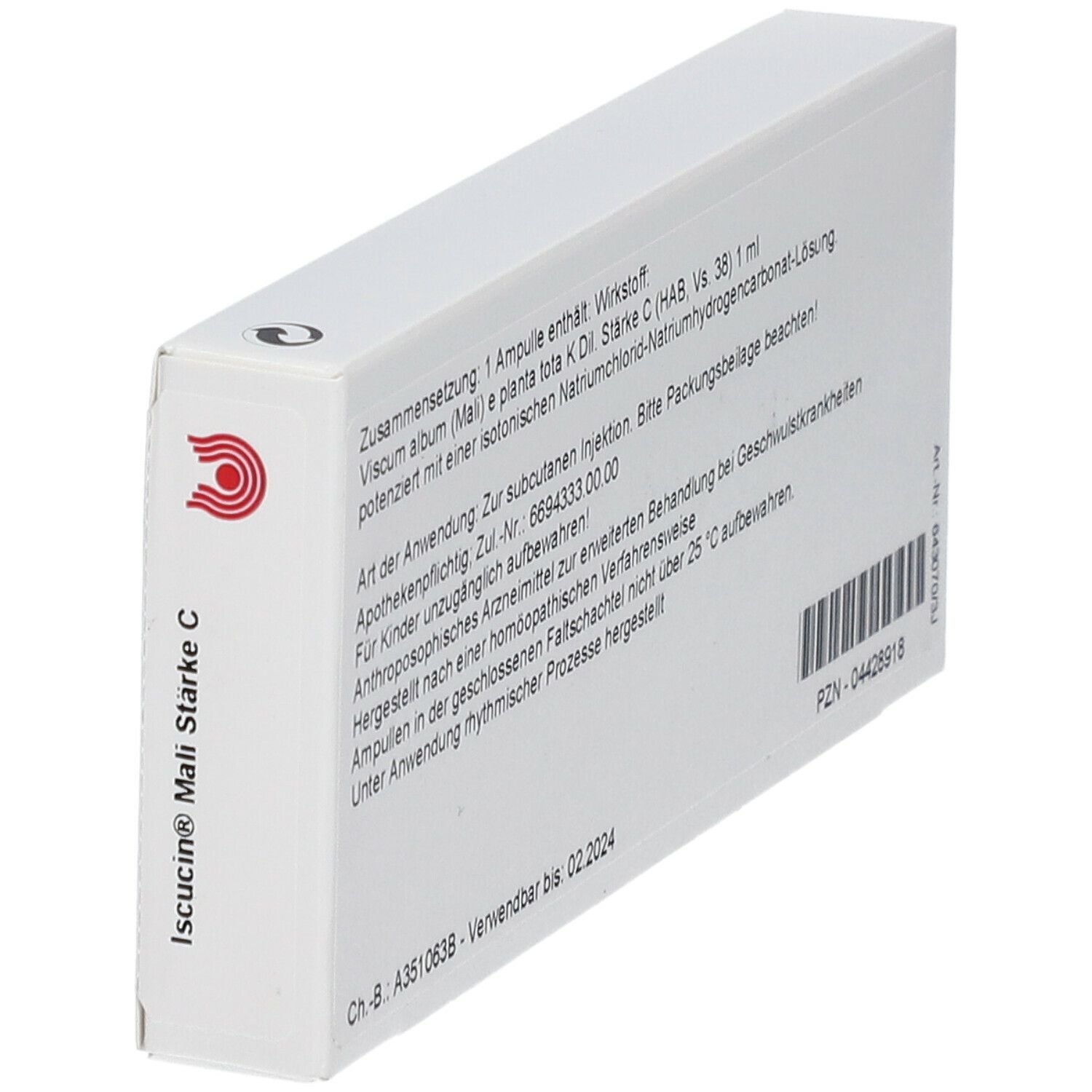 WALA® Iscucin Mali St.C Amp.