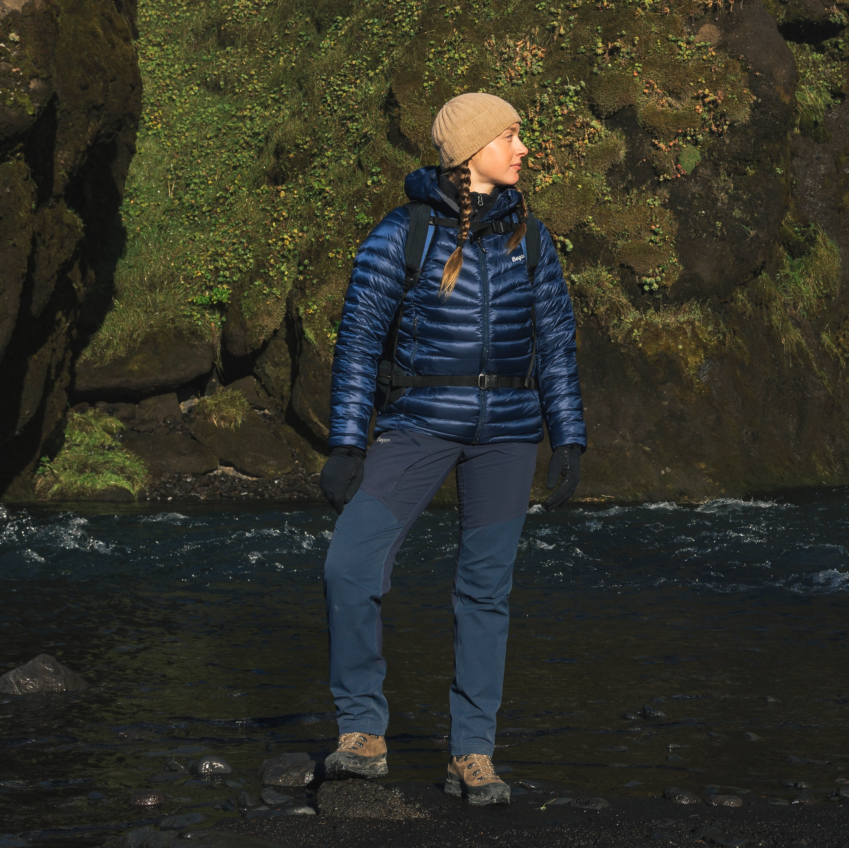 Alpine Softshell Pants Women Navy Blue