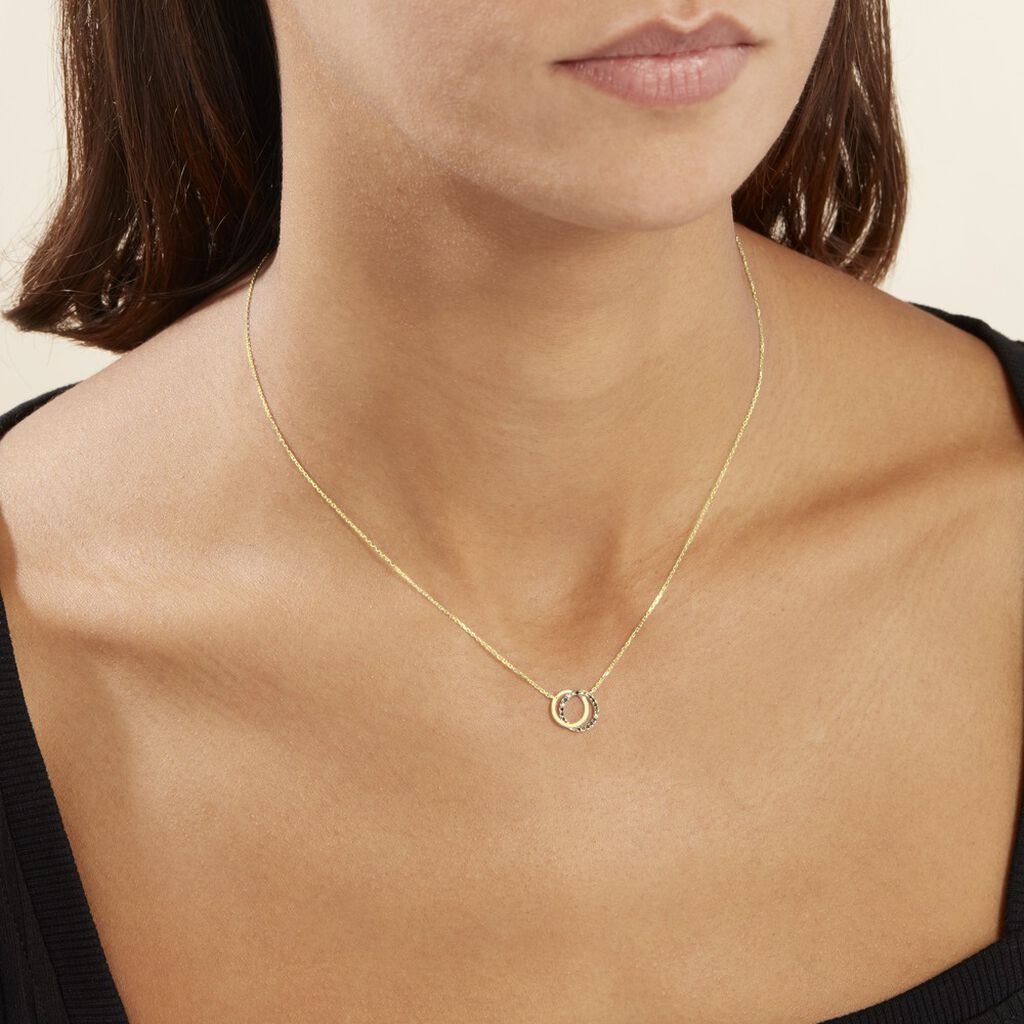 Collier Or Jaune Tresha Diamants