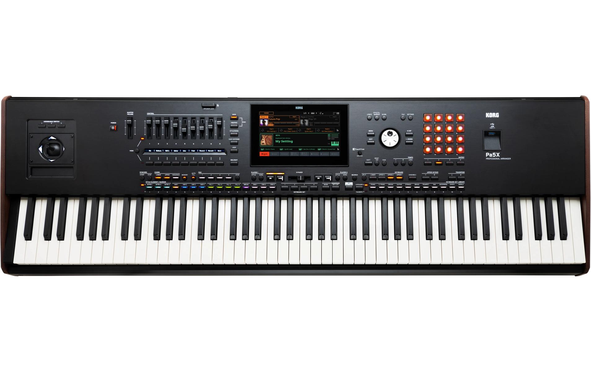 Keyboard Pa5X 88 International<br>Keyboard mit 88 Tasten aus der Arranger-Serie