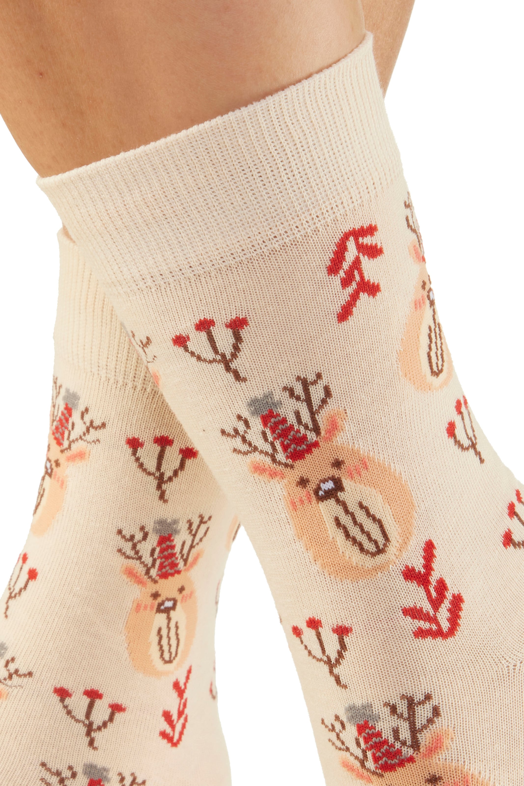 H.I.S Basicsocken Packung, 3 Paar tlg. mit lustigen Weihnachtsmotiven