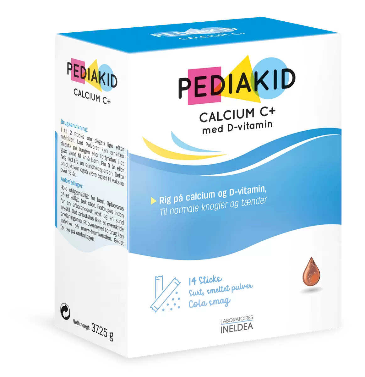 Pediakid Calcium C  med D-vitamin - 14 sticks