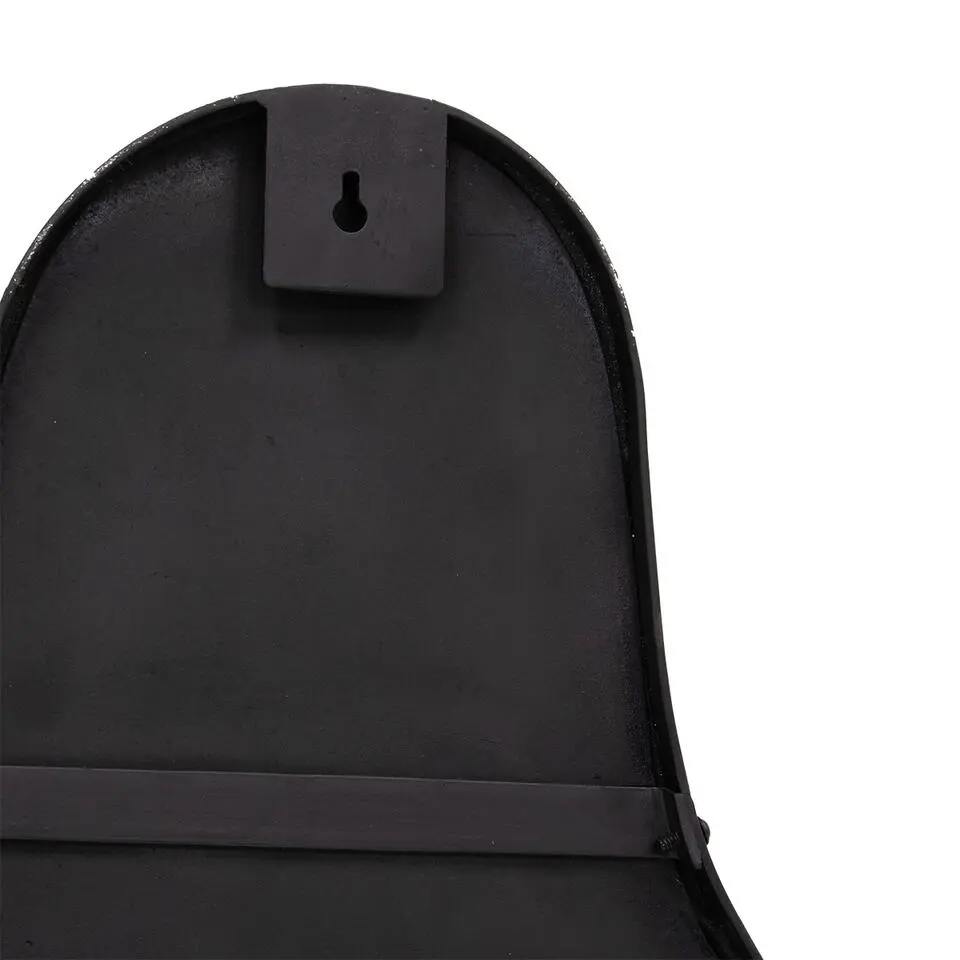 Spiegel Organisch - Zwart Metaal - 65x5x110cm - Dory